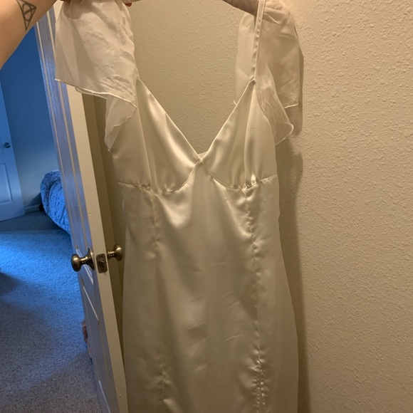 *price firm* Maison Cleo Georgette silk dress - Picture 4 of 8